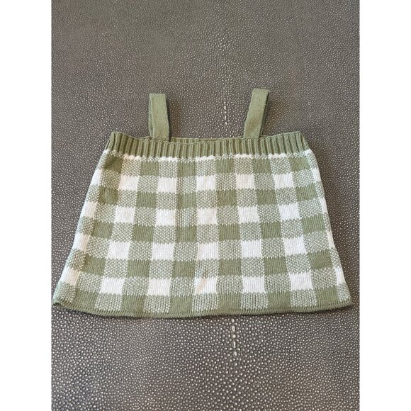 Misha & Puff Green And White Checkered Set 12/18, 18/24 EUC - Picture 2 of 5